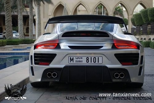 保時(shí)捷Cayman改裝 車(chē)身裝碳纖維寬體套件